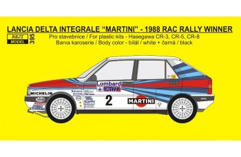 Transkit – Lancia Delta HF Integrale „Martini“ - 1988 RAC winner - Alen / Kivimäki 1/24